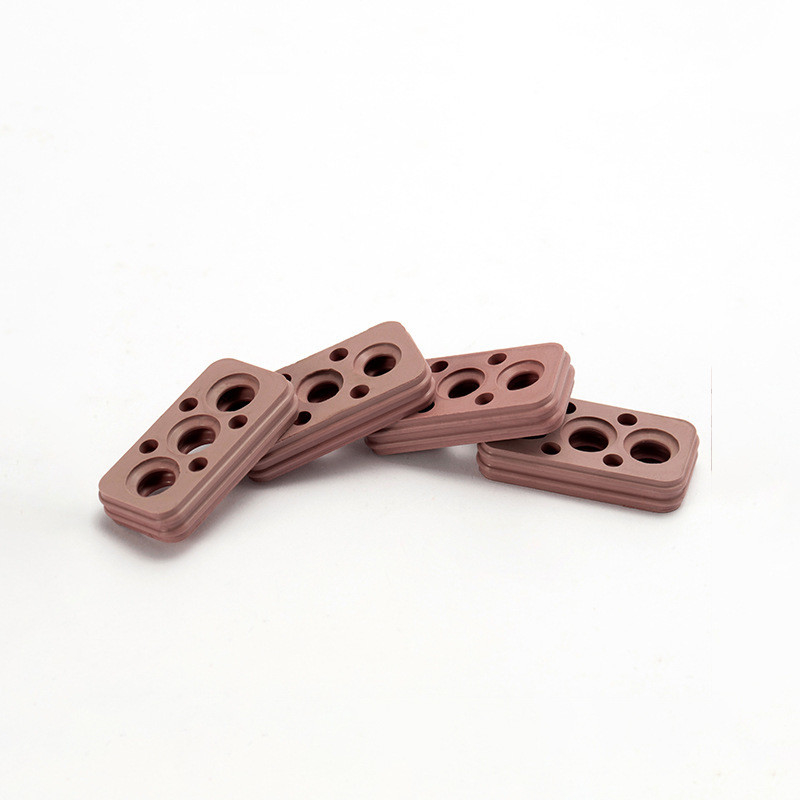 Cable de enchufe interior de tipo T impermeable Sello de enchufe de sellado perforado para conector de caucho automotriz de energía