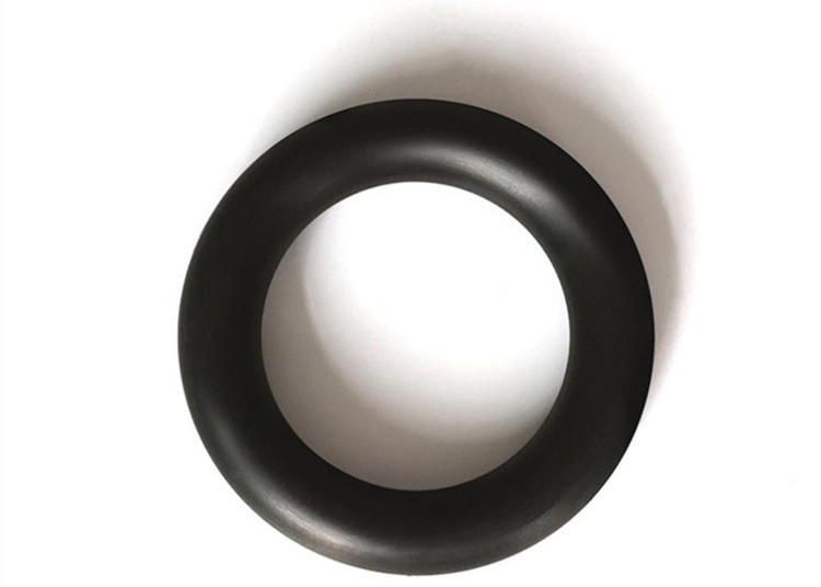 Oros de goma de silicona de tipo anillo de cinco bordes negro/verde para aplicaciones en contacto con alimentos