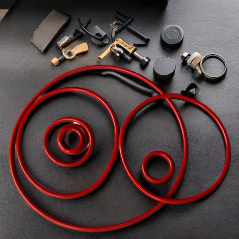 Según la dimensión del cliente, anillos O de grado médico para caucho de salida Nbr Hnbr Epdm