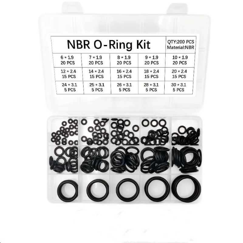 NBR 90 Kit de caja de sello de anillo O de caucho para OEM/ODM Eficiencia y estándar aceptables