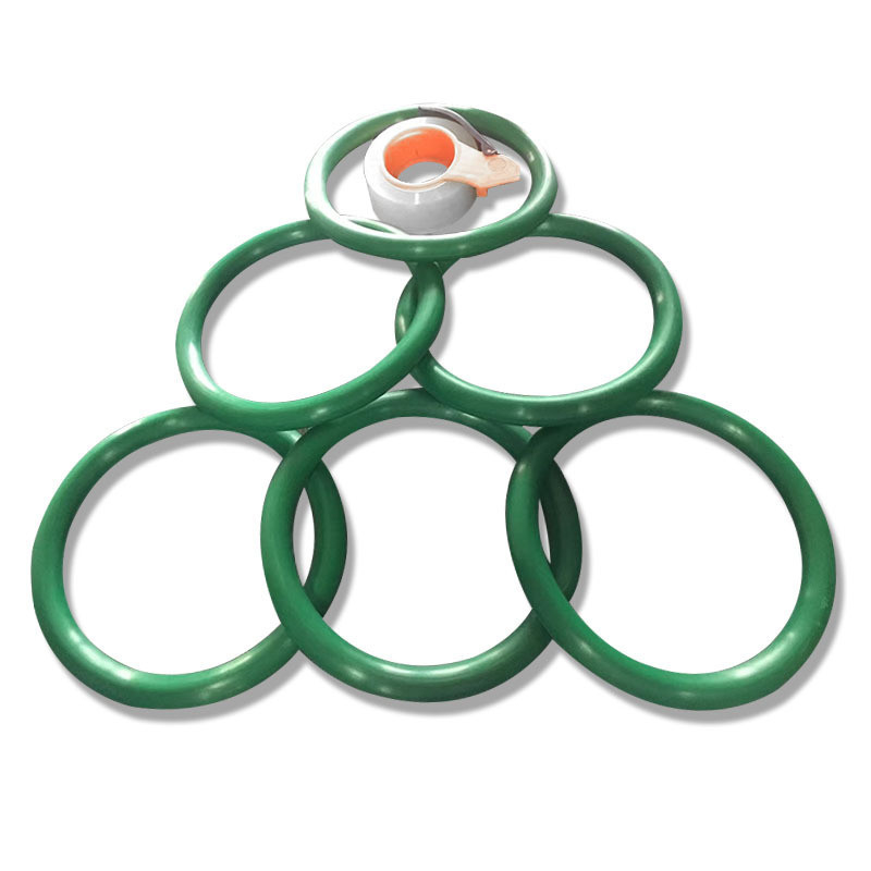VMQ FKM FPM Sello de goma de válvula verde impermeable O anillos Sello para usos múltiples hermético