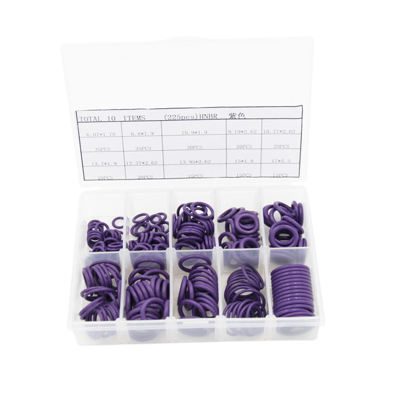 70 grados Auto Ac O Anillos Kit Ac compresor O anillos caja Butanoína hidrogenada
