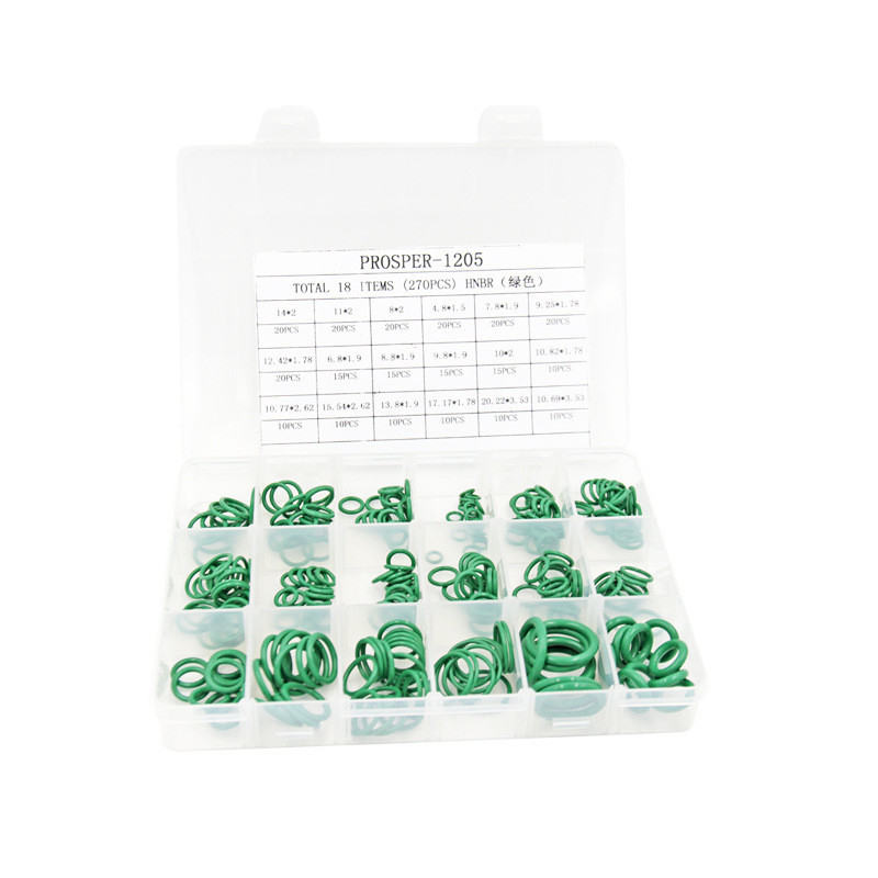 70 grados Auto Ac O Anillos Kit Ac compresor O anillos caja Butanoína hidrogenada