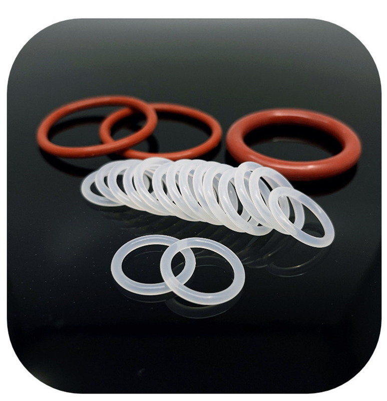 NBR HNBR FKM EPDM CR Sellos de silicona PU de anillo O para aplicaciones de grado alimenticio personalizadas