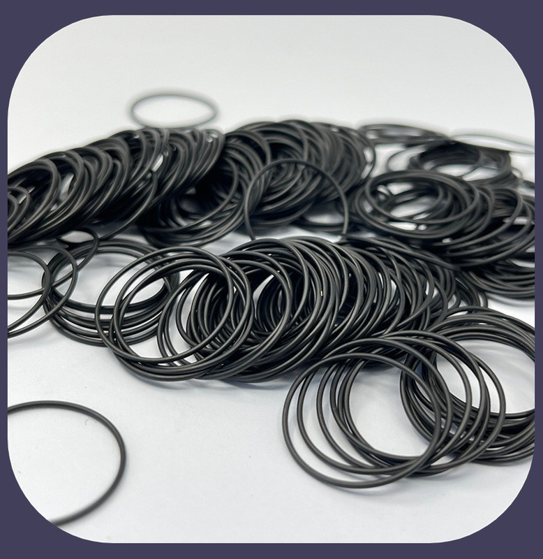 NBR HNBR FKM EPDM CR Sellos de silicona PU de anillo O para aplicaciones de grado alimenticio personalizadas