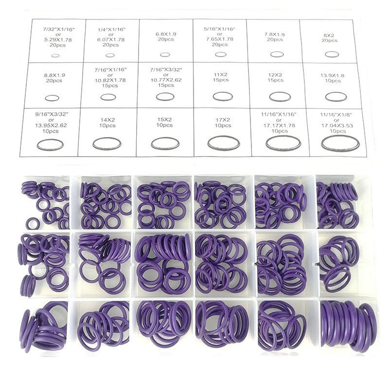 Conjunto O-Ring de sello de aire acondicionado para automóviles para inspección al 100% en todas las industrias