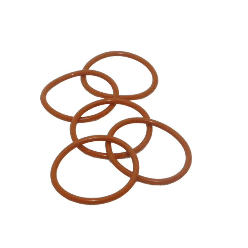 Grado alimenticio Resistente al calor de color claro Silicona O-Rings Sellos de goma para cualquier color