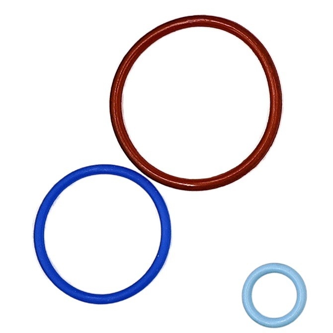 FMK Seals'PTFE FEP encapsulado Silicio O-Rings perfecto para el rango de dureza 20-90 Shore A