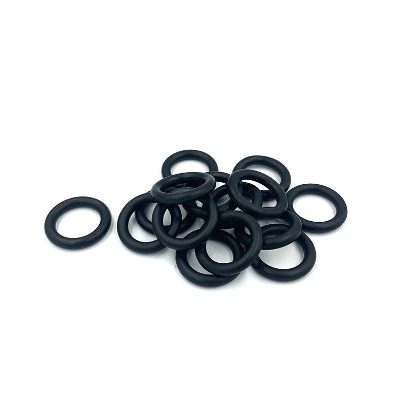 Dibujos 3D/2D NBR 70 Anillos O de caucho de orilla Sellos con color negro y de tamaño pequeño