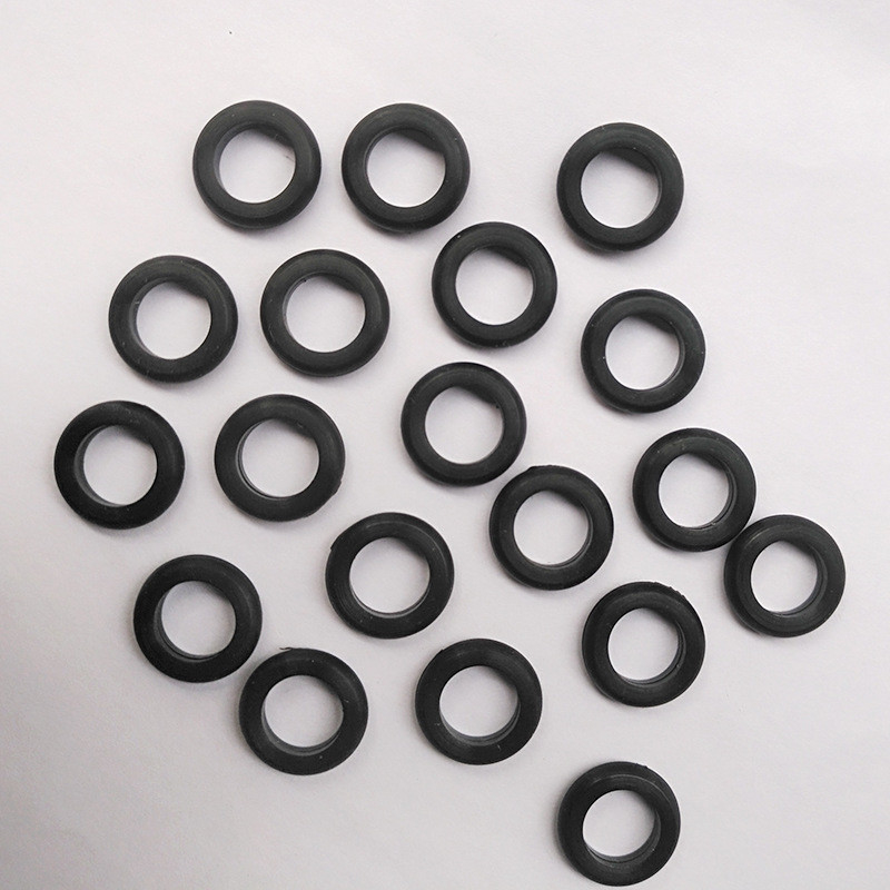 Dibujos 3D/2D NBR 70 Anillos O de caucho de orilla Sellos con color negro y de tamaño pequeño