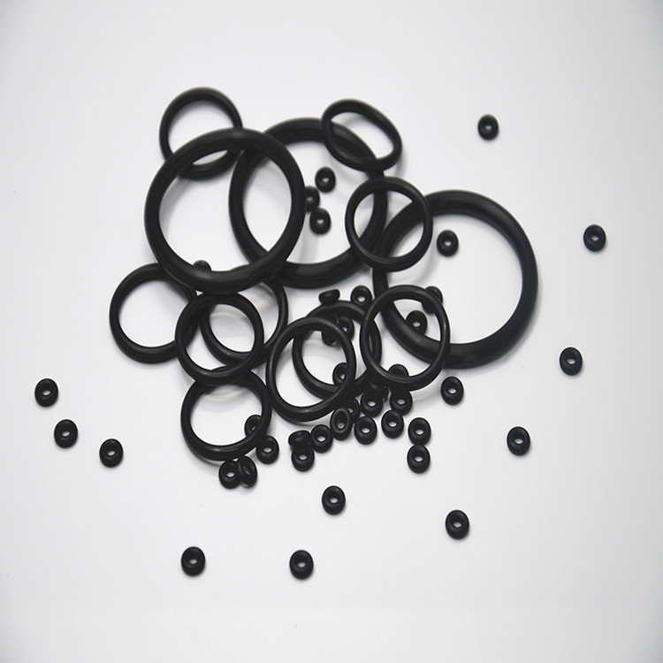 Diseño pequeño elástico de calidad alimentaria de caucho de silicona O sello de anillo según las dimensiones del dibujo