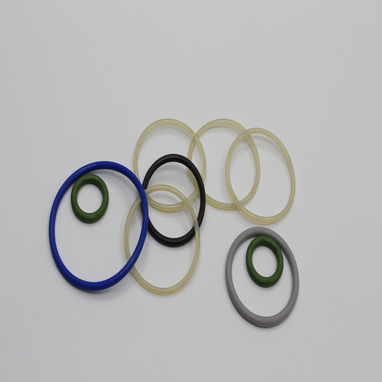 Sellos de goma de silicona de EPDM FKM Ptfe personalizados para anillos O de 8 mm