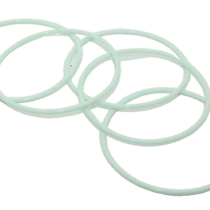 O-Rings de caucho de silicona de color brillante certificados REACH para sellos de color personalizados