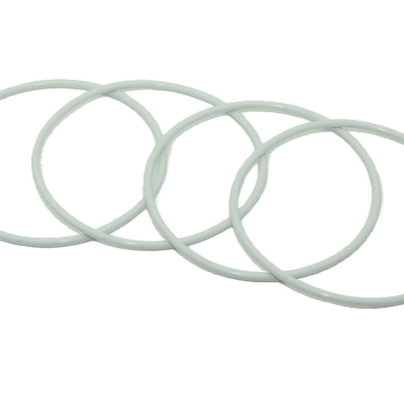 O-Rings de caucho de silicona de color brillante certificados REACH para sellos de color personalizados