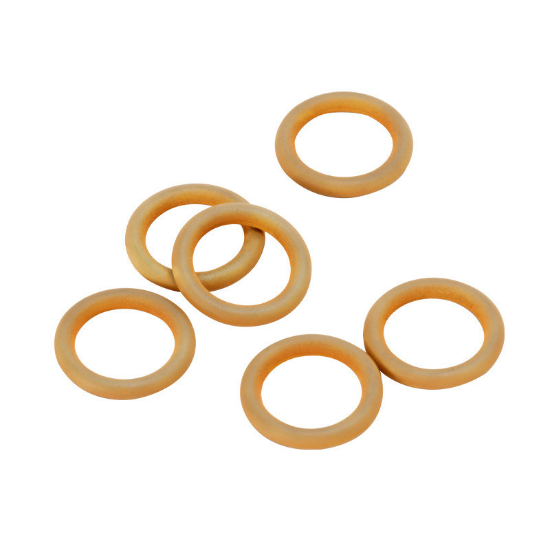 Anillos O de caucho personalizados EPDM Nitrile Silicona de grado alimenticio NBR FKM HNBR Negro Estándar