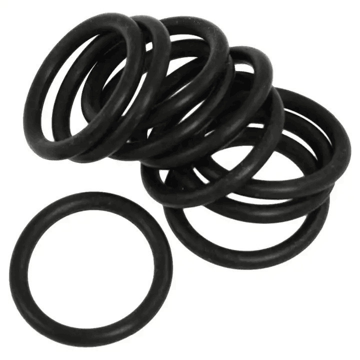 Sellos eficaces NBR FKM EPDM VMQ Anillos de goma O para aplicaciones de color personalizadas