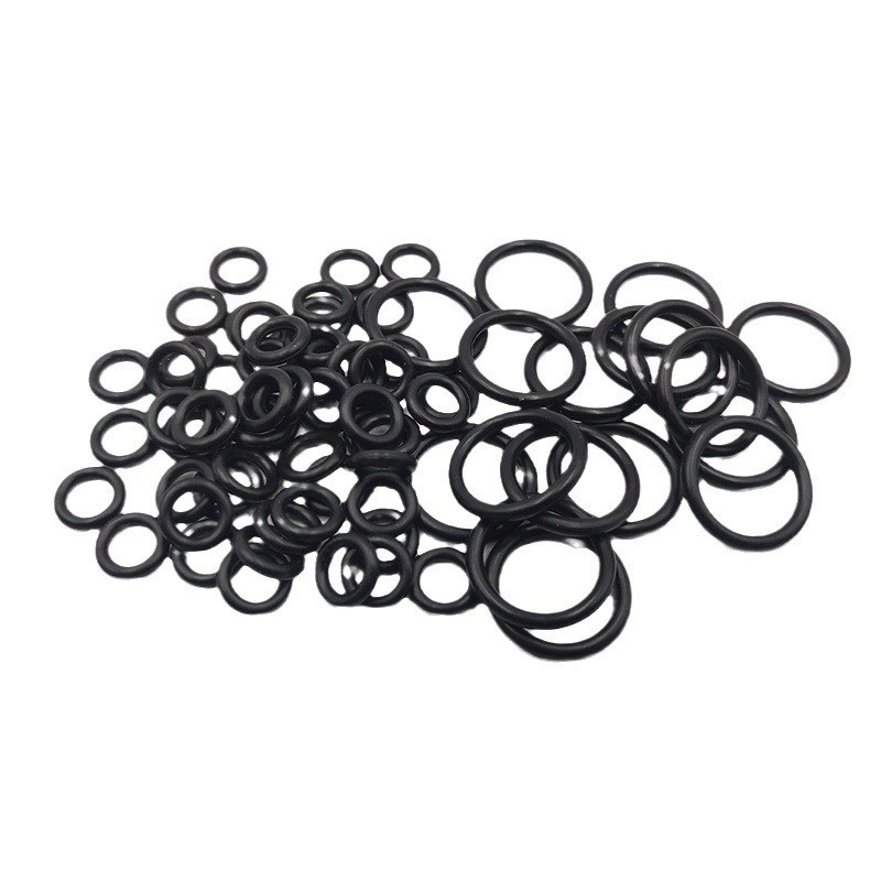 Sellos eficaces NBR FKM EPDM VMQ Anillos de goma O para aplicaciones de color personalizadas