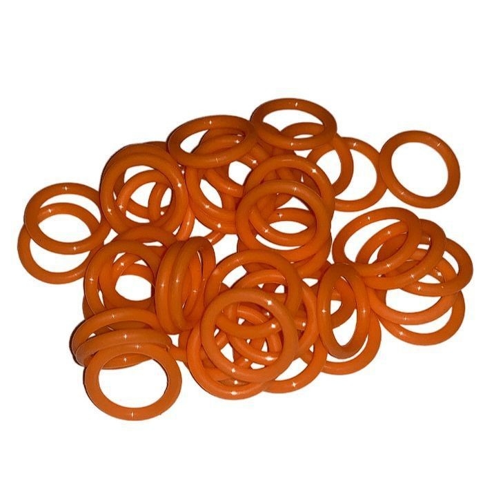 Anillo O de silicona de grado alimenticio aceptable para uso en la industria de bebidas alimenticias