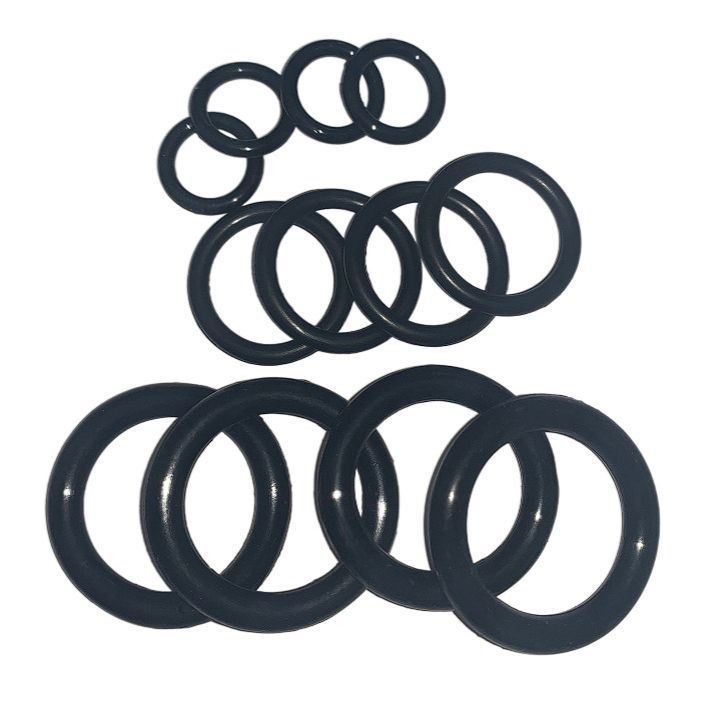 Anillo O de silicona EPDM en forma de D certificado REACH NBR FKM para sistemas hidráulicos