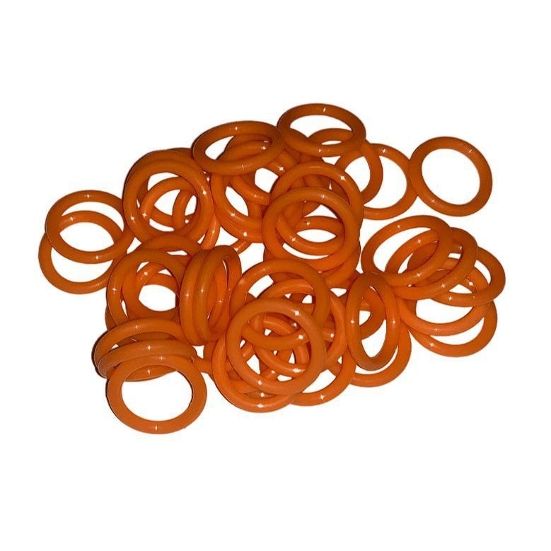 Color personalizado ORK Muestras gratuitas NBR hidráulico FKM EPDM VMQ Anillos de goma O para sellado
