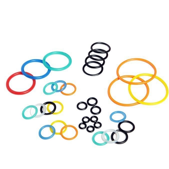 Color personalizado ORK Muestras gratuitas NBR hidráulico FKM EPDM VMQ Anillos de goma O para sellado
