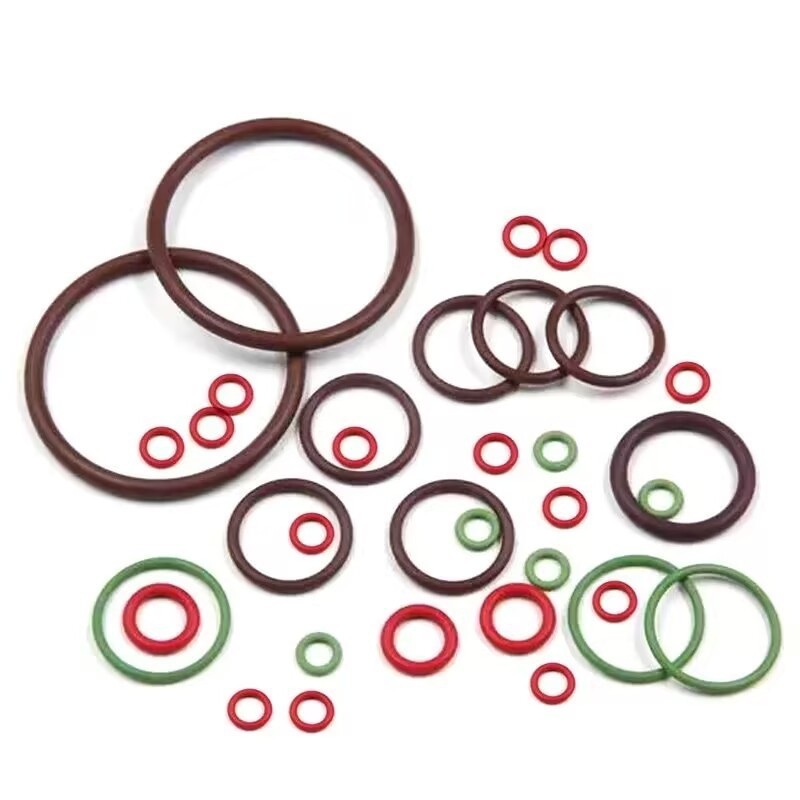 Los anillos O de caucho personalizables con certificación REACH ORK de todos los tamaños de 0,5 mm de espesor para sellos