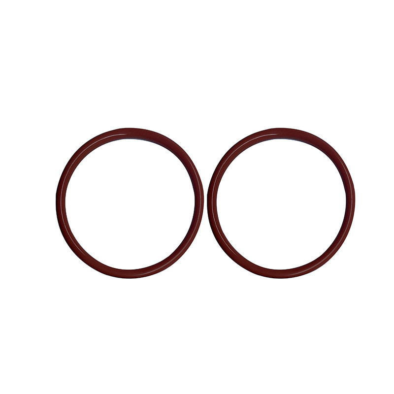 Sello de anillo O de caucho de silicona roja en tamaño estándar AS568 PG para aplicaciones industriales