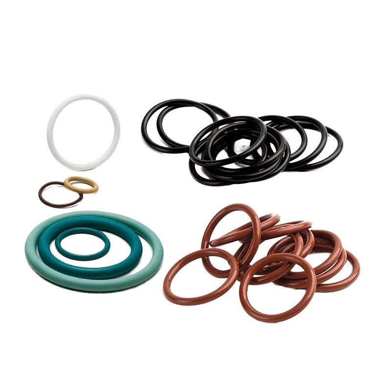 20 ~ 90 Shore Nitrilo resistente al calor personalizado O anillos de caucho Silicona O sellador de anillo