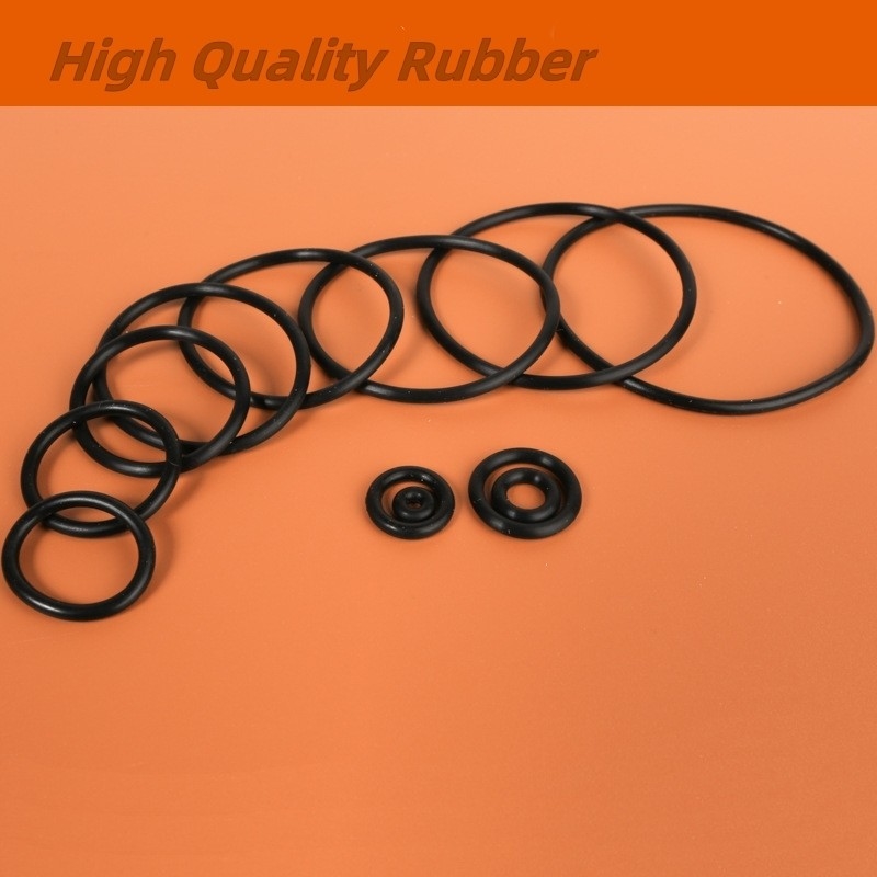 44.04mm*3.53mm Negro EPDM70 Shore O Anillos de sellado para por ORK RUBBER en Color / Tamaño personalizado
