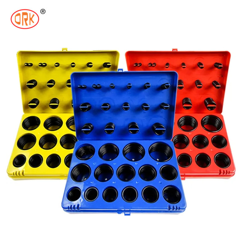 ORK Wholesale's Customized Automotive Air Conditioner Silicona de caucho O-Ring Seals Kits para automóviles