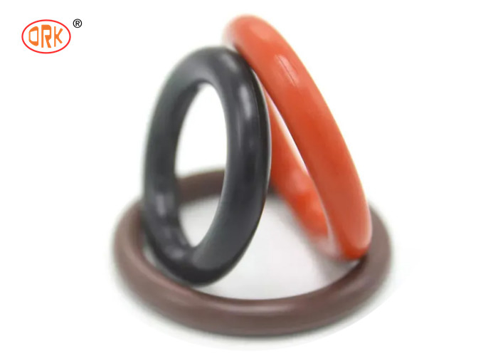 Sello de goma no estándar de alta precisión de silicona rojiza para diversas aplicaciones en diseño personalizado