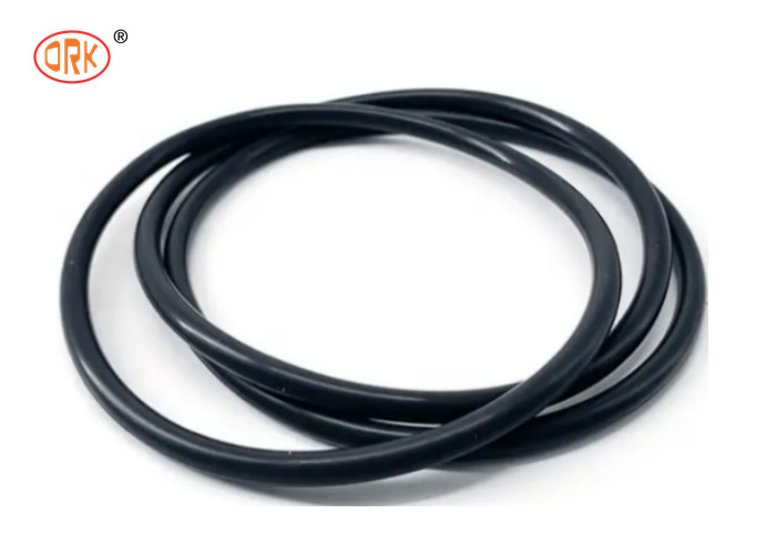 Anillo O de silicona de NBR de goma con soporte de sello resistente al calor FKM para aplicaciones industriales