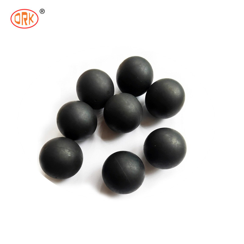 En el caso de los productos de caucho de color negro excelente resistencia a la abrasión EPDM/NBR/NR bolas para sellos de tuberías
