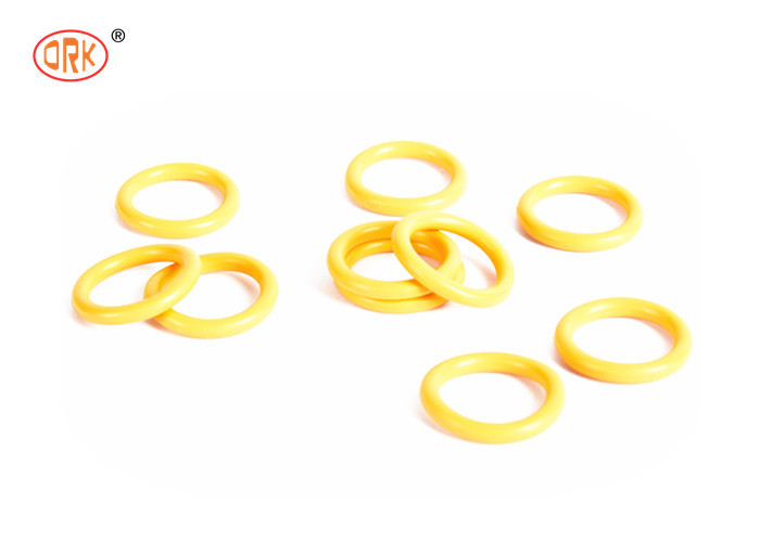 Kit de anillos O de caucho de silicona certificado REACH amarillo para un rendimiento óptimo en el uso de sellado