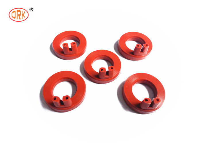 Sellos de junta de goma de silicona para automóviles de amortiguación de choques rojos O anillo para control de vibraciones