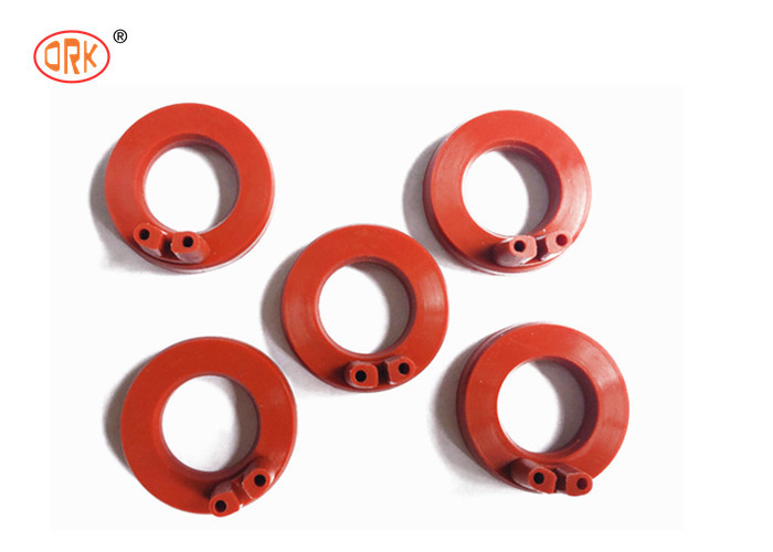 Sellos de junta de goma de silicona para automóviles de amortiguación de choques rojos O anillo para control de vibraciones