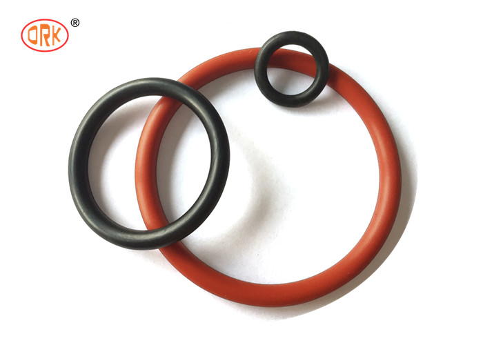 Resistencia a altas temperaturas roja AFLAS O Sello de tamaño de anillo en colores aceptables para la industria alimentaria OEM