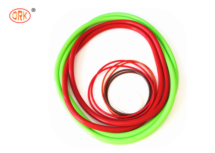 Resistencia a altas temperaturas roja AFLAS O Sello de tamaño de anillo en colores aceptables para la industria alimentaria OEM