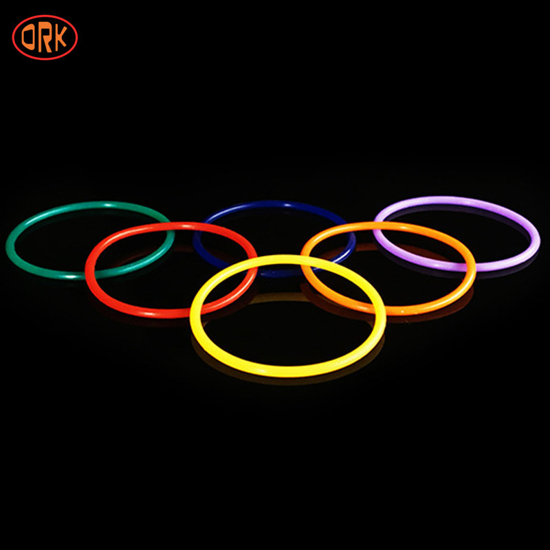 Sello de silicona de goma mini NBR VMQ HNBR EPDM FKM O Sello de anillo Color personalizado