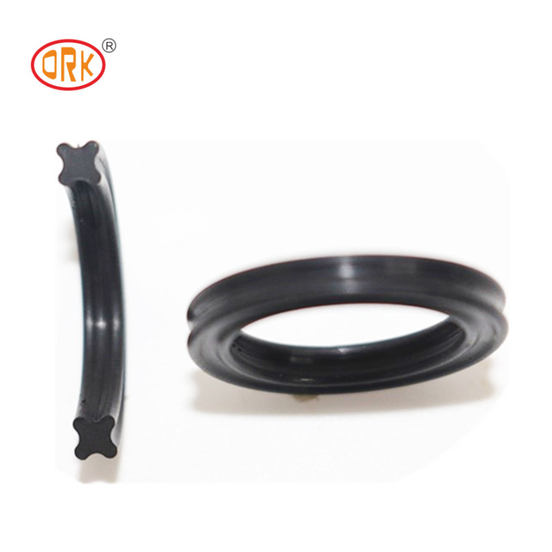 Anillos X personalizados Sello de goma de bomba rotativa EPDM de goma de silicona de nitrilo Sello de anillo cuadrado
