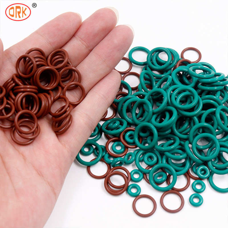Color personalizado de caucho de nitrilo O anillo cilindro hidráulico 1 mm pistón neumático impermeable