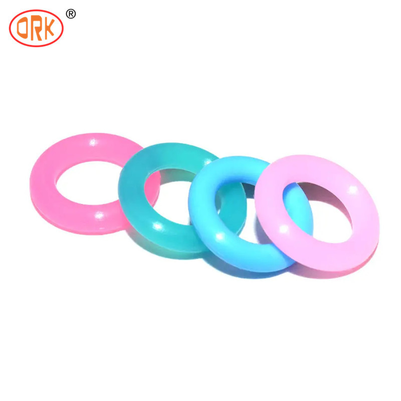 SGS Resistencia al aceite Epdm Gaskets de tuberías de caucho nitrilo Anillo de sellado de caucho Color personalizado