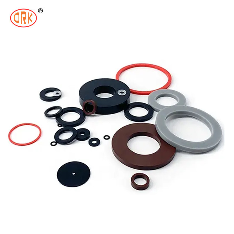 SGS Resistencia al aceite Epdm Gaskets de tuberías de caucho nitrilo Anillo de sellado de caucho Color personalizado
