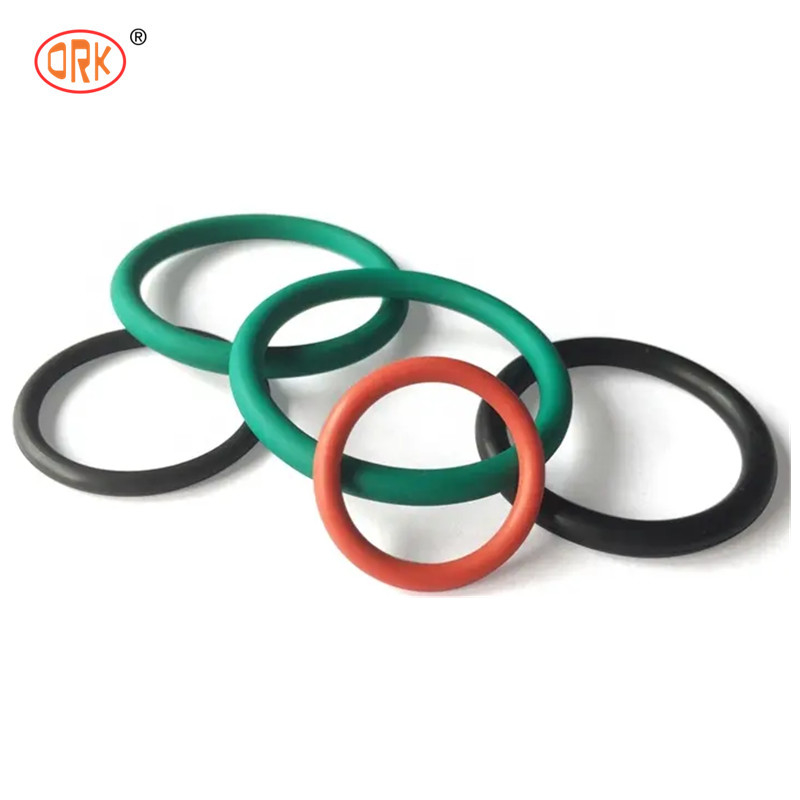 Sello de caucho de tubo de color personalizado NBR FKM EPDM Anillo de silicona AEM O