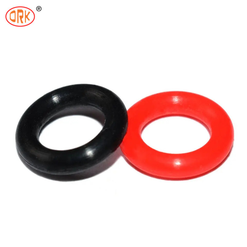 Negro Rojo Suave O Anillos Resistencia a la corrosión Temperatura Neoprene CR Gasket de tubería de caucho