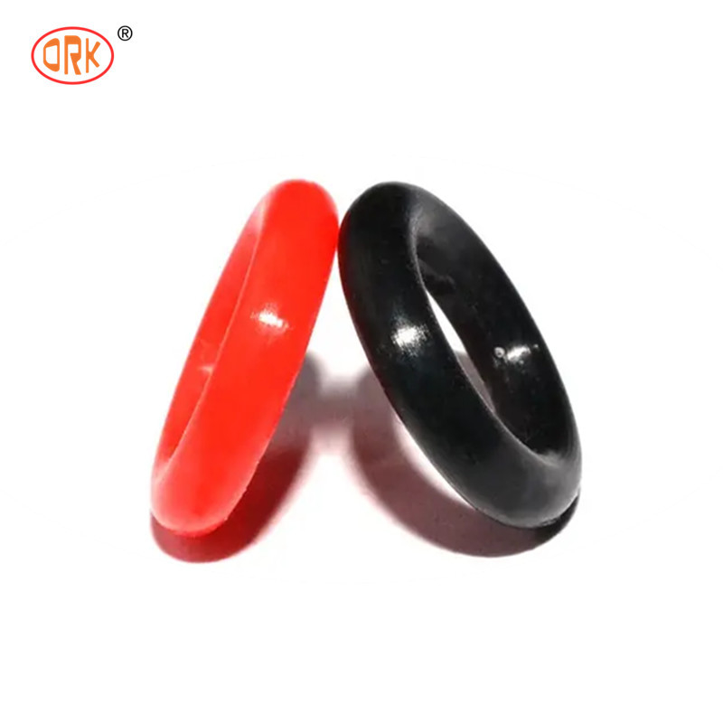 Negro Rojo Suave O Anillos Resistencia a la corrosión Temperatura Neoprene CR Gasket de tubería de caucho