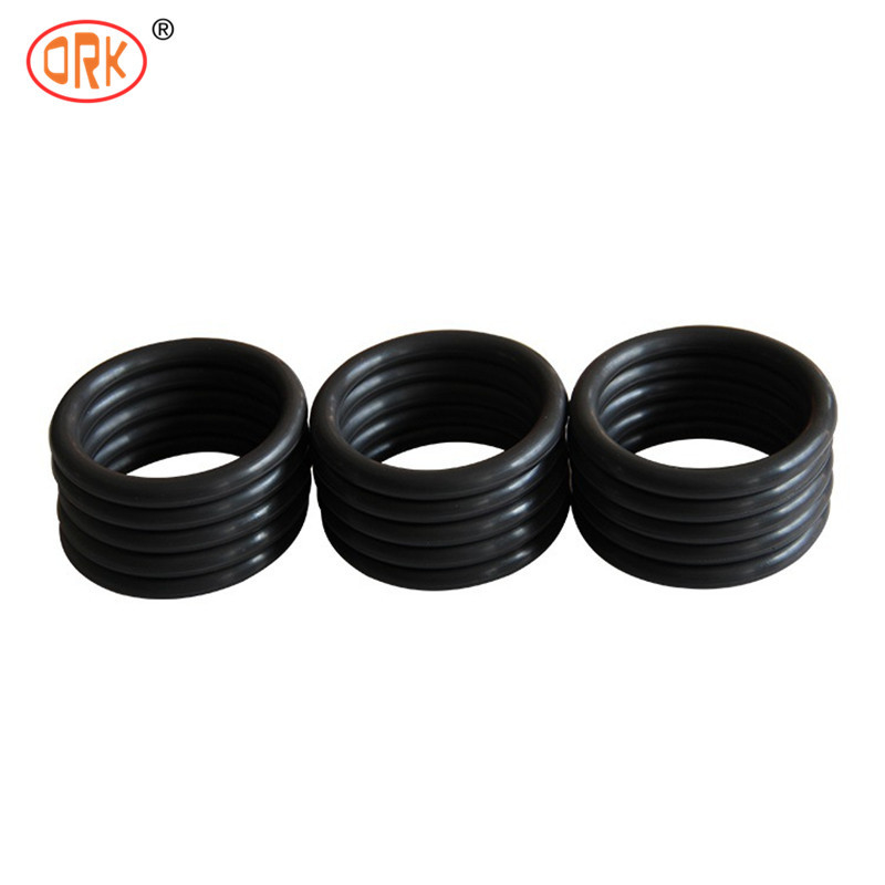 Sello azul Silicone material elastomérico de junta plana doble O anillo Sello resistente al aceite REACH ROHS